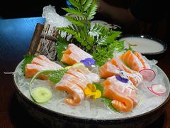 三文鱼腹刺身-松子料理(白家庄店)