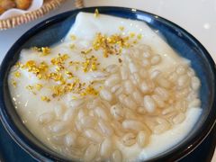 桂花麦仁冰豆花-润记·广东餐馆(苏州中心店)