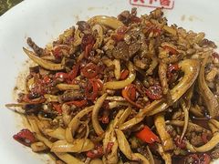 酸萝卜炒鱿鱼-天下客饭店(中山路店)