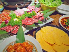 -明洞阿姨·韩式酱蟹烤肉·创意料理(三元桥店)