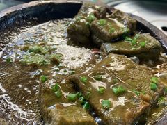 铁板野菜豆腐-农厨好味·温泉鹅·农家菜