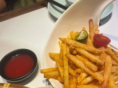 蛋黄焗薯条-卯时·龙光雅宴·精致锡帮菜(惠山古镇店)