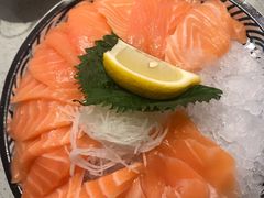 厚切深海三文鱼刺身-万岁寿司(万国店)