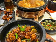酱爆石锅蛙-绿茶餐厅(华发商都店)