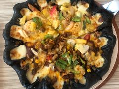黑皮芝心披萨双拼-必胜客(上海新南方商城PH店)