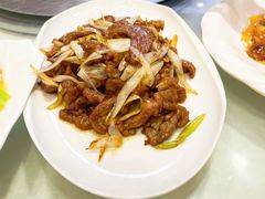 葱爆羊肉-福寿斋·老北京铜锅涮肉·烤鸭(顺义总店)