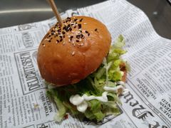 牛肉汉堡-柔心·y91·汉堡(汉堡·恒隆店)