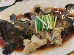 葱油老虎斑-万宝海鲜舫(劳动公园店)