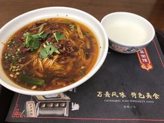 泡椒肉丝面-万县面馆(高笋塘店)