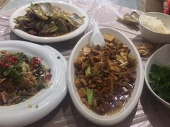 姜葱爆炒蛏子-阿杰臻选海鲜饭店(普陀山店)