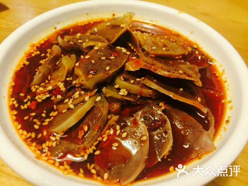 蓉李记成都名小吃(五角场万达店)-川味鸭胗图片-上海美食-大众点评网