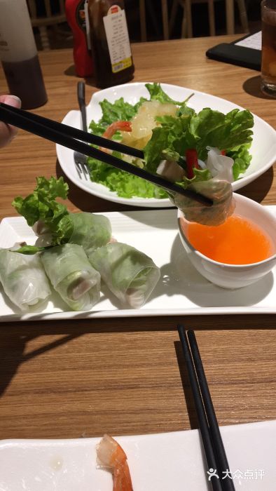 Pho Asia 亚阁越南料理(上海来福士广场店)猪颈肉米纸卷图片