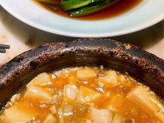 石锅鸡汤豆腐-绿茶餐厅(西单老佛爷店)