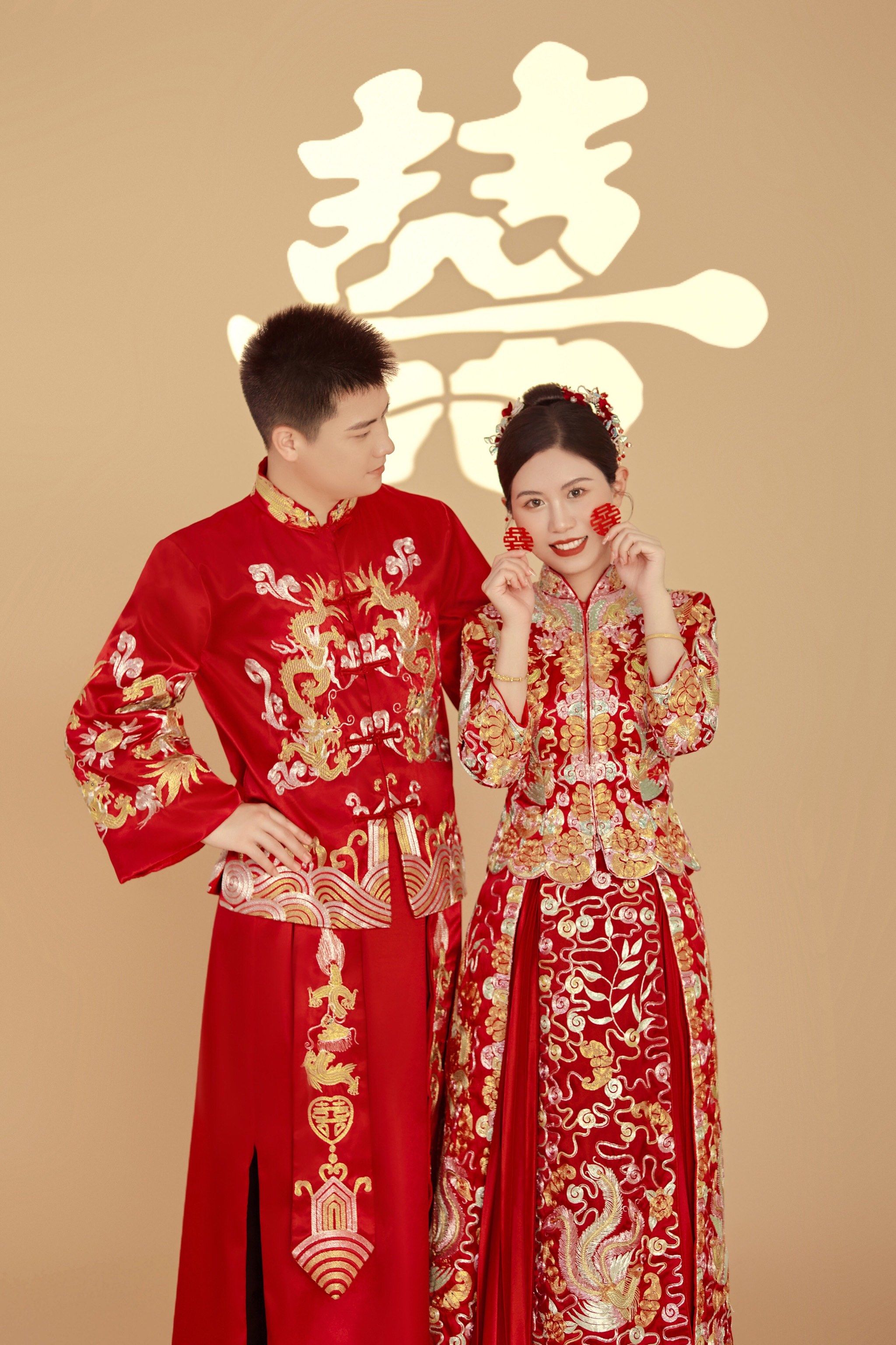 好有感觉 被仙女的秀禾婚纱照惊艳到了