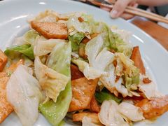 包包菜炒馕-巴依老爷新疆美食(望京小街店)