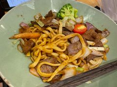 酱汁猪肝干拌面-陳八两面家(滨江天街店)