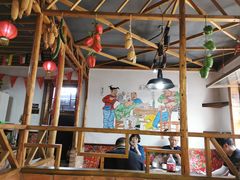 大堂-缘福乡村铁锅炖民宿(八达岭店)