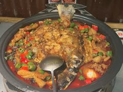 -探鱼·鲜青椒爽麻烤鱼(天河优托邦店)