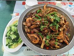 干锅排骨虾-甜城1号(临江小区店)