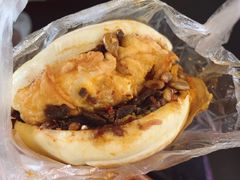蛋菜夹馍-老马家马蓉蛋菜夹馍·腊牛肉夹馍(回民街店)