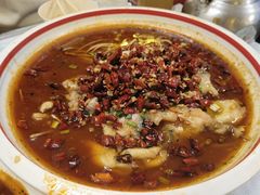 水煮鱼片-佳佳麻辣烧菜馆