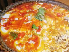 铁板鸡蛋豆腐-朴老五延边大冷面(二道店)