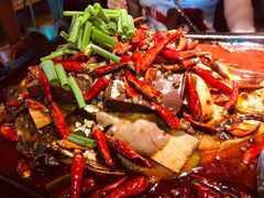 -探鱼·鲜青椒爽麻烤鱼(苏宁广场店)