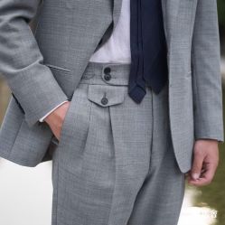 点击看大图 -怒马会 全麻衬西装高级定制