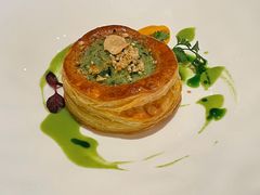 巴黎式蘑菇蜗牛芦笋挞-福楼法餐厅FLO