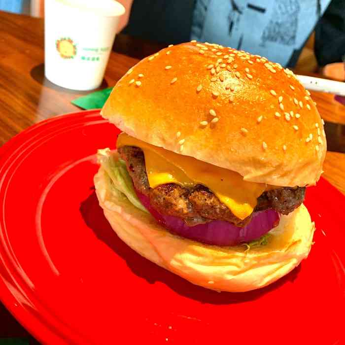 嬉皮汉堡(万声店)-"汉堡都超级好吃,没有踩雷的,那个都好吃,.