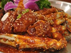 -明洞阿姨·韩式酱蟹烤肉·创意料理(三元桥店)