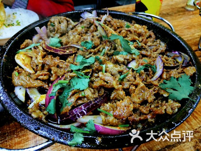 善嘉朝鲜烤盘烤羊肉图片 - 第1张