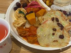 西葫芦煎饼-素满香·素食自助餐(西安·民乐园店)