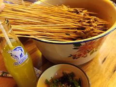 -拈签一笑黄牛肉辣卤串串