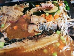 -探鱼·鲜青椒爽麻烤鱼(天河优托邦店)