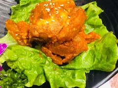 魔鬼辣鸡腿肉-玖·炭火烤肉