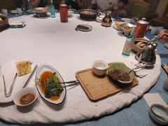 -海派美食·家宴海鲜青岛菜·石锅鲽鱼头(东方城店)