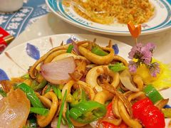 爆炒鱿鱼筒-桥东喜碧海鲜街(水东街店)