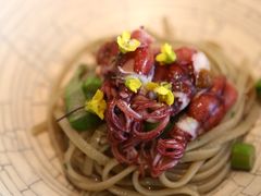 春花萤火虫乌贼芦笋配意大利细面-Fujiya 1935