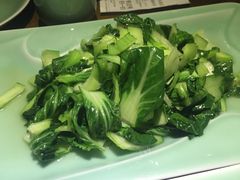 白灼小白菜-粗茶淡饭·隐庐私厨(东亭店)