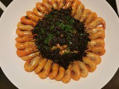 干菜蒸河虾-杭州西子湖四季酒店·金沙厅