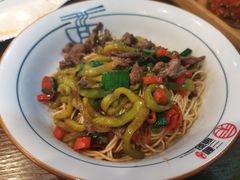 莴笋条炒肉-刘氏三和面馆