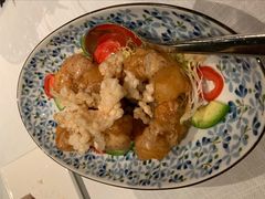 柚子沙拉芥末虾球-三号黄浦会Canton Table