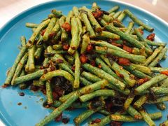 紫苏牛肉煸豆角-银都上海菜馆(粤海东路店)