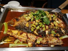 香辣豆豉烤清江鱼-闻溪有渔·活鱼现烤才好吃(太仓万达店)