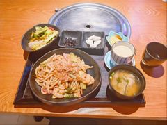 什锦炒乌冬面定食-匠太烧肉台日料理餐酒馆(三林店)