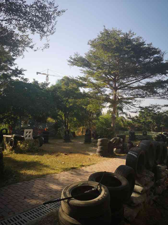 烈豹七星湾拓展培训基地-"很大一个场地~~ 以前也没有参加过~~.