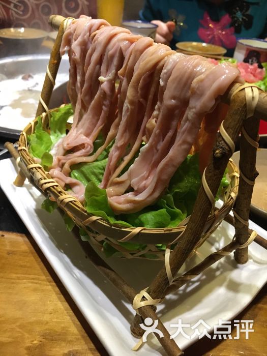 重庆老街印象土灶老火锅-鸭肠图片-天津美食-大众点评网