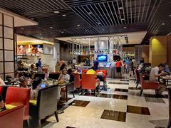 大堂-绿地万豪酒店-城市节奏餐厅