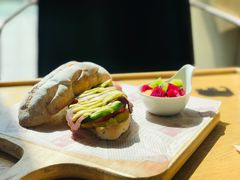 黑椒牛肉三明治-ZOO COFFEE动物园咖啡(望京锐创店)